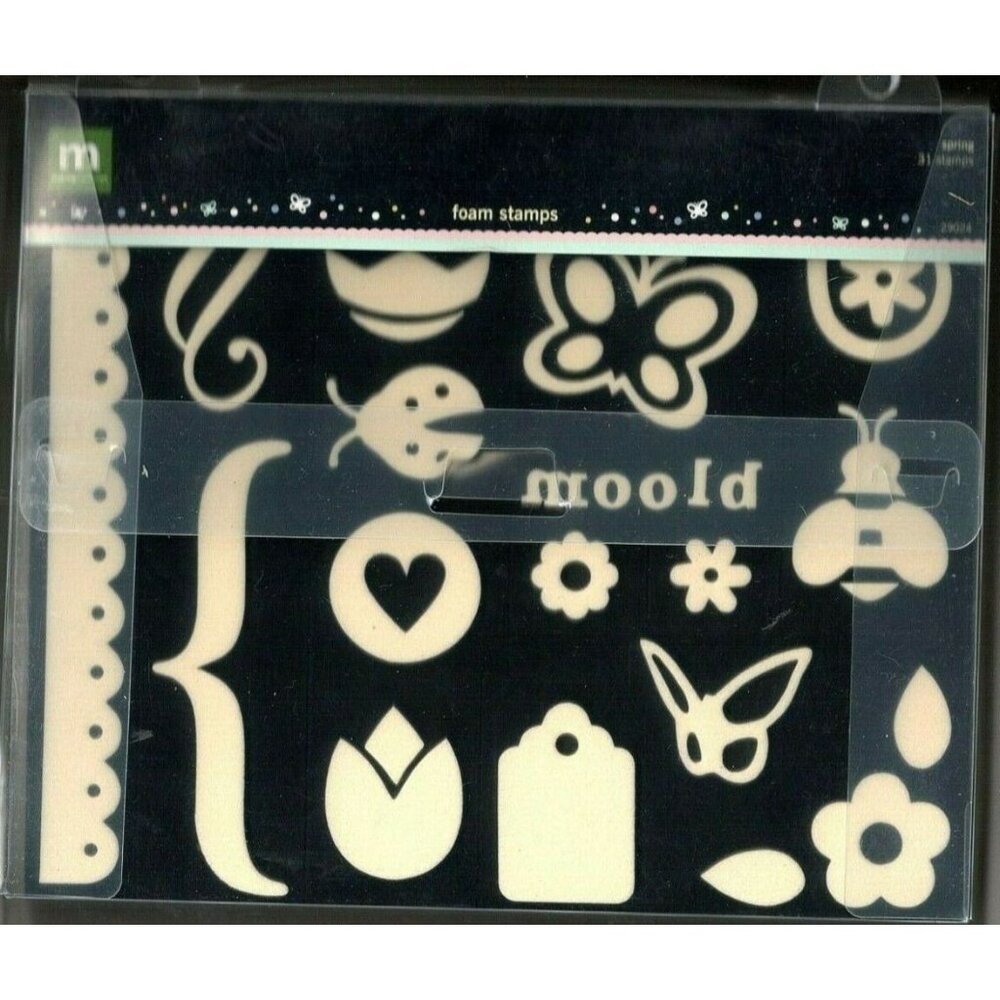 Making Memories 31 Spring Foam Stamp Set New in package 2007
